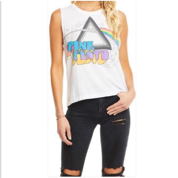 Chaser Pink Floyd Graphic Tank Top Size XS - Picture 2 of 8